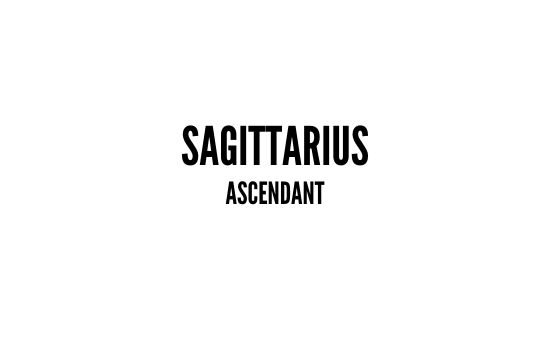 Sagittarius ascendant